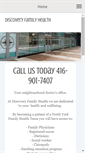 Mobile Screenshot of discoveryfamilyhealth.com